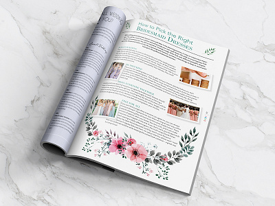 Article Layout Irish LGBT Weddings Issue 06 article layout illustrator indesign magazine advert wedding advert weddings