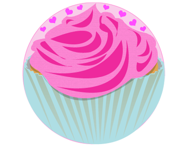 CupcakeBadge badge cupcake