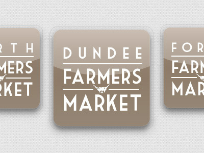 Famers Market button farmers market