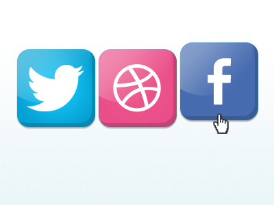 Social Buttons Download facebook social buttons twitter