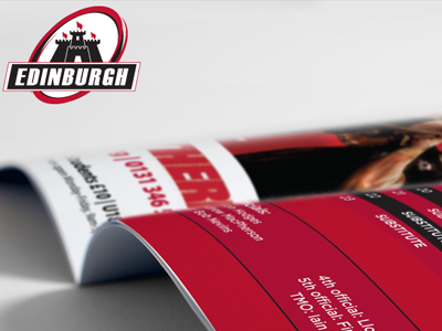 Edinburgh Rugby Programme