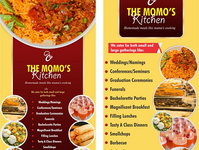 THE MOMO'S Kitchen branding design graphic design illustration logo typography ui ux vector