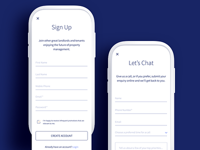 Greatly Onboarding login mobile sign up