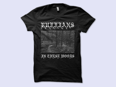 Ruffians shirt black metal shirts