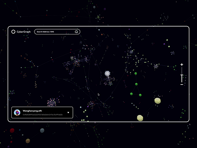 CyberGraph | Web3 Social Graph Platform bitcoin blockchain btc crypto graph landingpage minimal minimalist nft search social ui web3 website