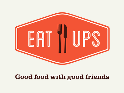 Eat Ups Logo branding eat ups logo