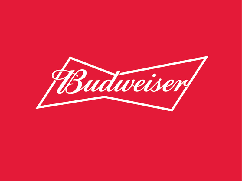 budweiser bowtie sign