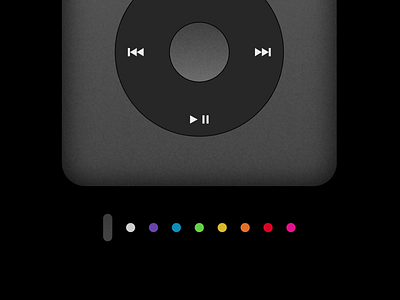 iPod Classic Color Switcher color palette ipod spotify