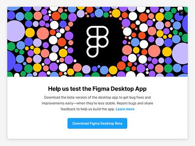 Figma Desktop App Beta Image branding color design figma figmadesign illustration interface vector