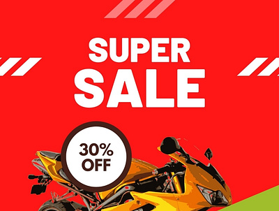 Bike Sale Flyer add branding desi design graphic design illustration vector