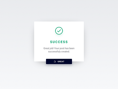 Flash Message 011 100 dailyui days flash message success ui