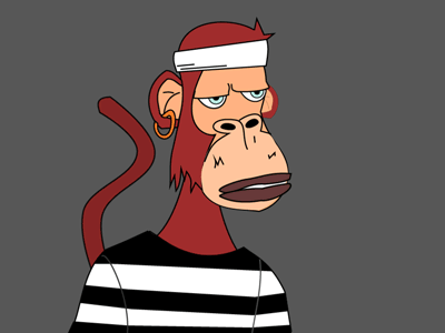 Ape in the Jail - GIF Animation animation graphic design illustration motion graphics