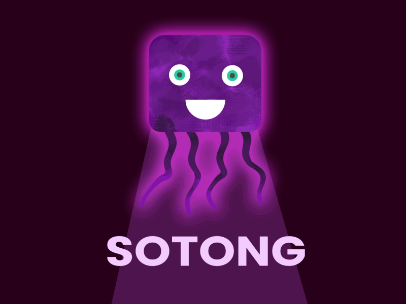 Sotong | character animation animated gifs animation cartoon graphic design illustration motion graphics