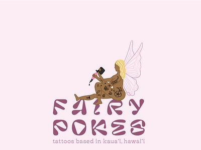Fairy Pokes Logo art branding design digital art graphic design graphics illustration logo procreate