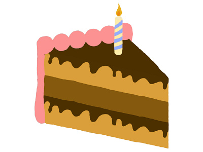 Happy Birthday Cake birthday birthday cake cake illustration