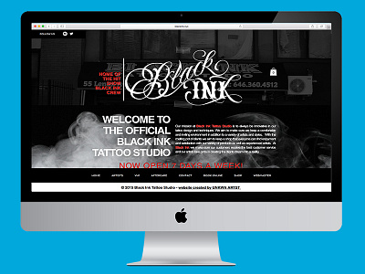 Update to BlackInk.nyc apple art artwork design graphic design graphics imac web design web developer