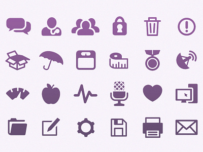 Icons icon icons medical social ui ux vector web website