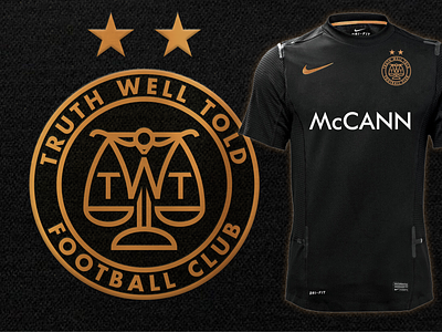 McCann Soccer Team Logo crest graphic design jersey lockup logo soccer soccer crest soccer jersey sports