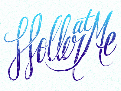 Holler design hand lettering lettering sketch typography