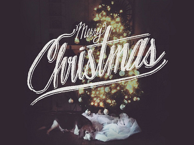 Merry Christmas christmas design holiday lettering typography