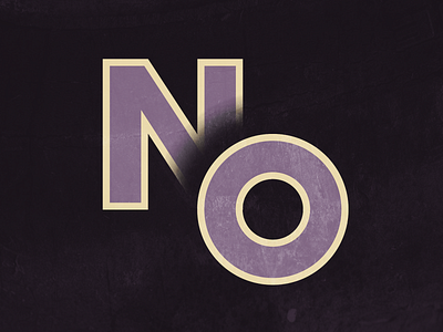 NO design illustrator lettering type typography vector