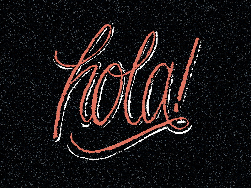 Hola! By Abbe Sublett On Dribbble