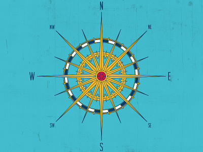 Compass Graphic WIP blue compass feedback graphic wip