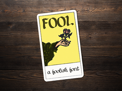 Fool Font aprils fool fool foolish fun font funky font hand drawn font quirky font tarot weird font