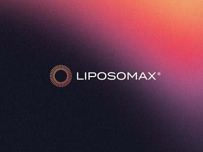 Liposomax® brand identity branding liposome logo monogram product science type typography visual identity vitamins