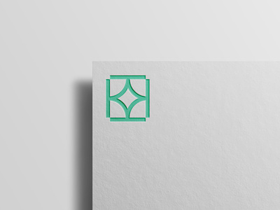 Kramer Med branding doctors letter k logo medical monogram star