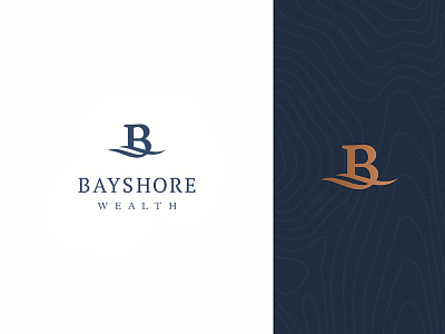 Bayshore Wealth bayshore branding finance logo monogram type typography wealth wealth management