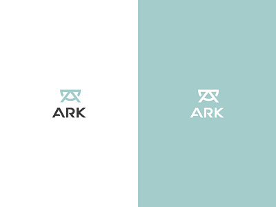 Ark a ark branding custom logo medical monogram type typography wip