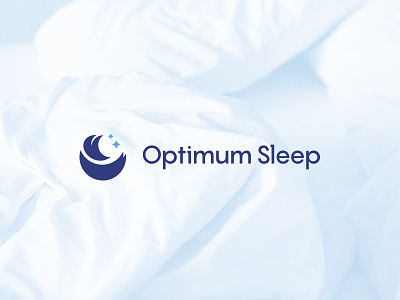 Optimum Sleep V2 branding fox logo moon night o optimum sleep sleeping stars