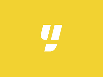 Y + L branding logo monogram negative space sports y