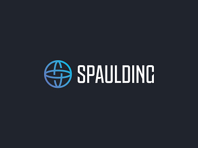 Spaulding branding emblem global logo services solutions type typography