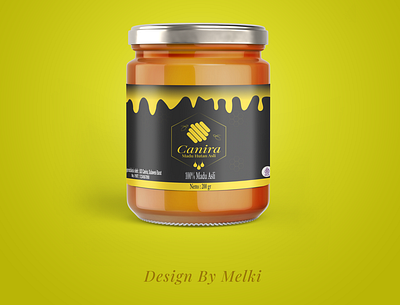 Honey Product Label Design branding design graphic design product design