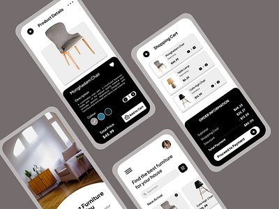 Mobile App Concept - Furniture Shop App