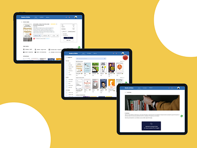 Books of bliss books casestudy contribute ui uiux design ux