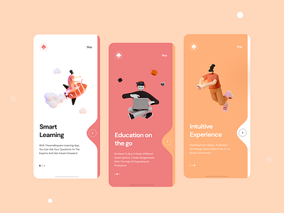 Learning/Educational App Concept