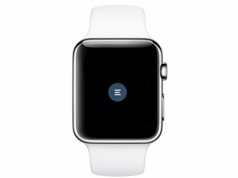 Smart Watch Interaction animation apple watch icon animation interaction jelly smart watch