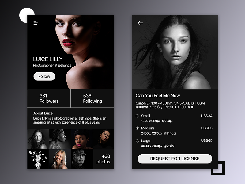 Profile photographer by Sujeet Mishra on Dribbble