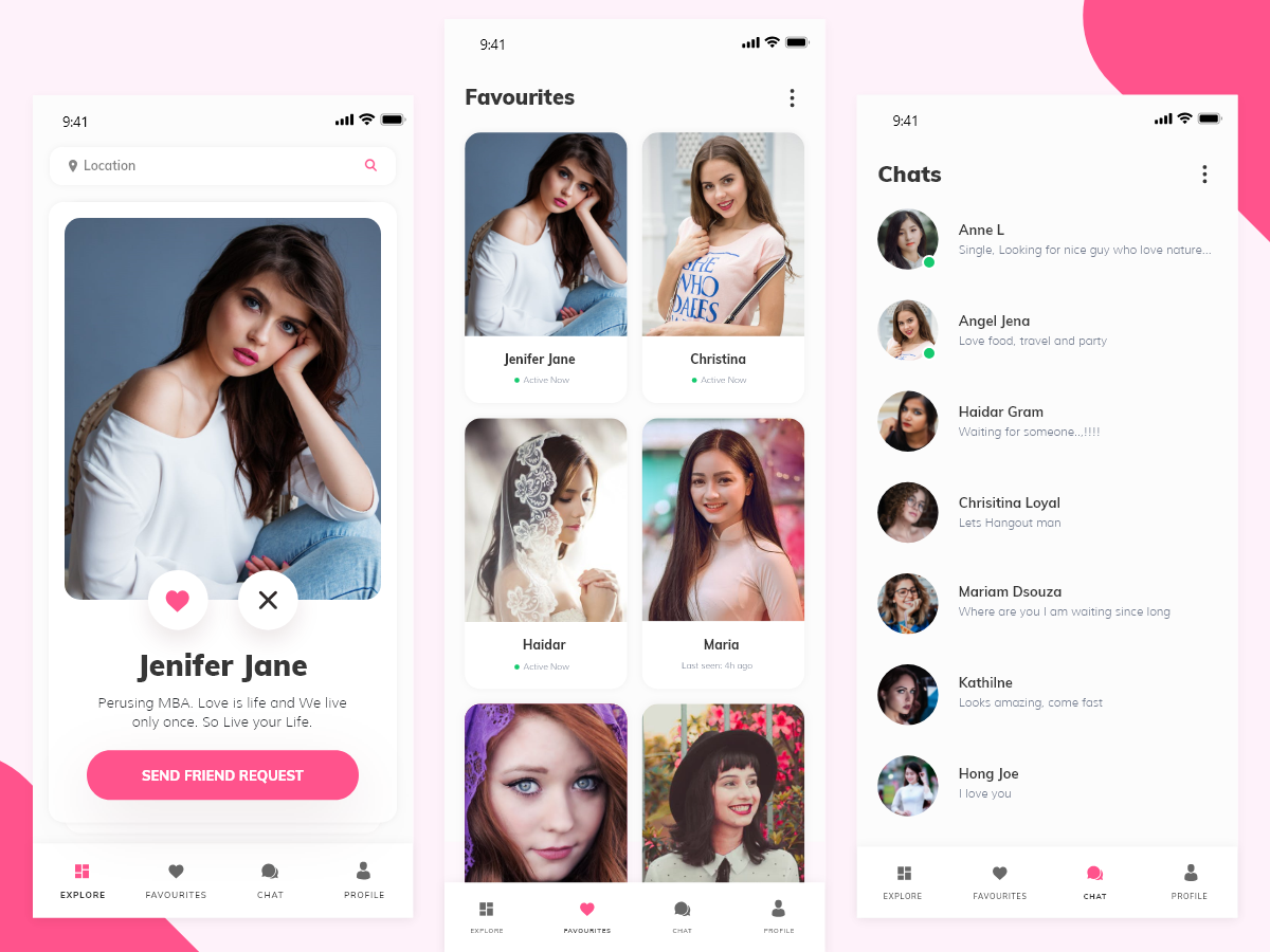 Dating App by Sujeet Mishra on Dribbble
