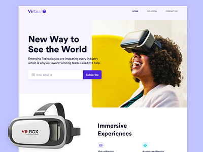 Virtual Reality augmented augmentedreality gear homepage landing page subscribe virtual virtualreality