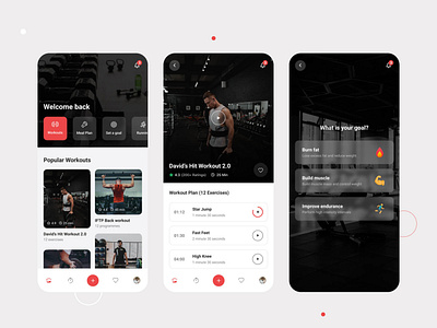 Gym and Workout Application