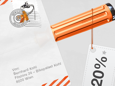 A letter for your Bike bike orange service