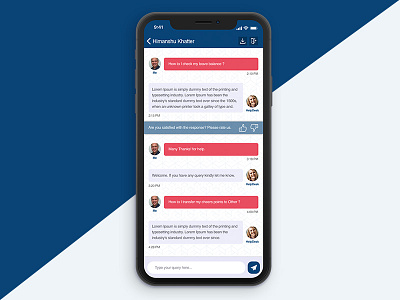 Chat Screen - UI application chat chat screen conversation ios iphone x itunes latest design minimal modern ui ux