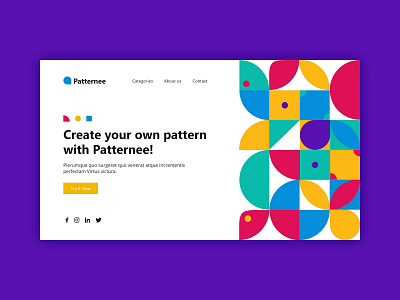 Patternee - Light theme