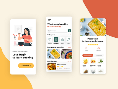 Mobile app | Cooking