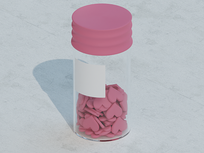 Love Pills 3d abstract animation blender blender3d design