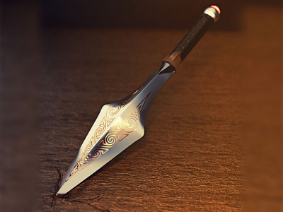 Nordic dagger 3d 3d art art blender blender3d cyclesrender dagger design nordic